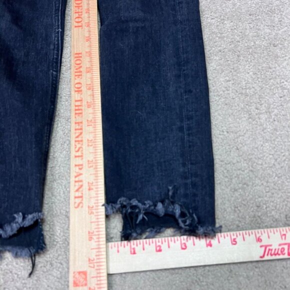 Express Jegging Ankle Black Skinny Super High Rise Pockets Women's Size 2 - Picture 4 of 14